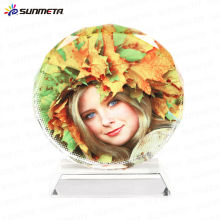 Sunmet sublimation crystal photo frame souvenir gift---manufacturer